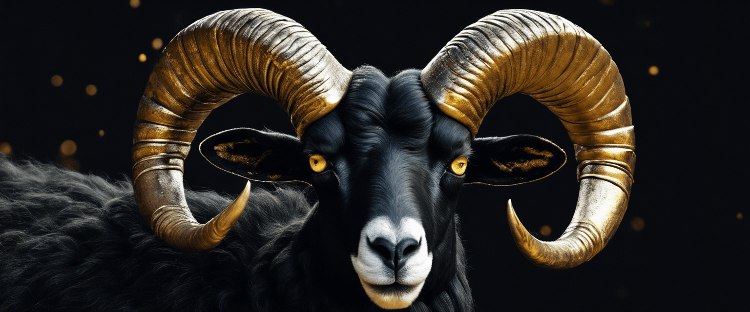 Goat Who Stares At Men